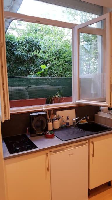 Charming Studio In A Courtyard In Paris Extérieur photo