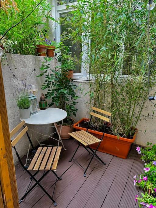 Charming Studio In A Courtyard In Paris Extérieur photo
