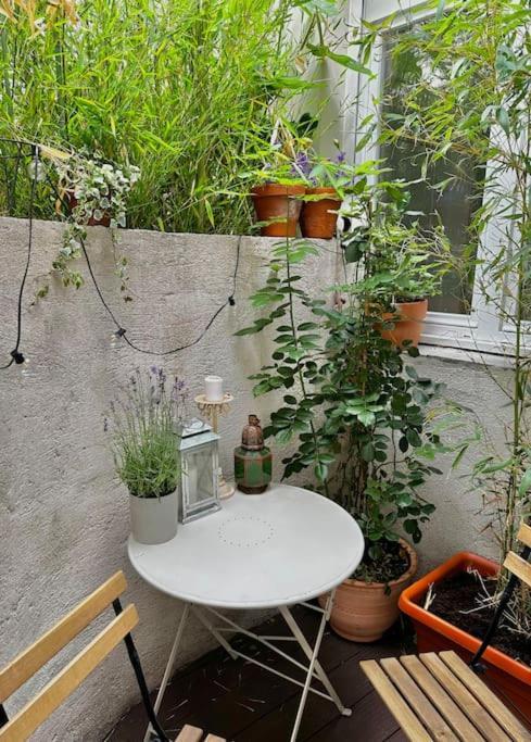 Charming Studio In A Courtyard In Paris Extérieur photo